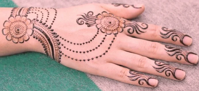 सुंदर और आसान मेहंदी डिजाइन
